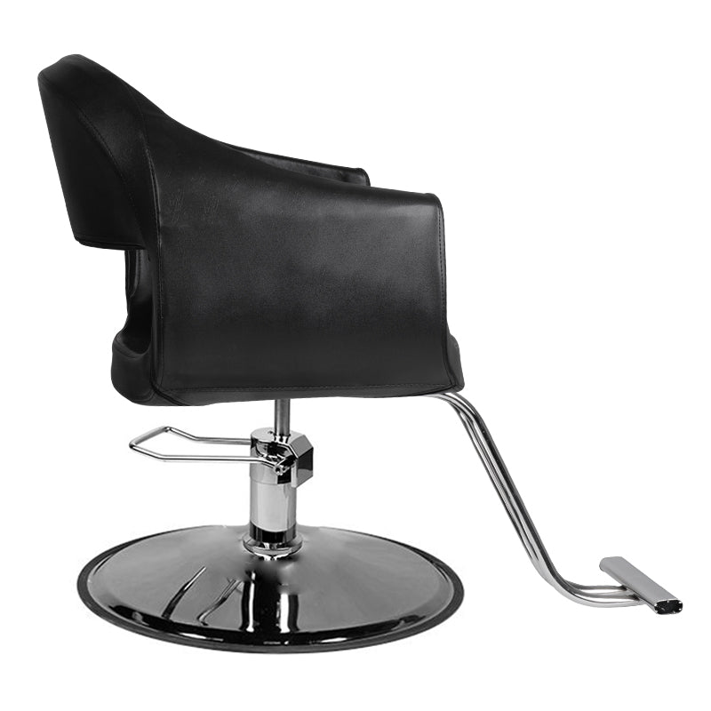 Fauteuil de Coiffeur Gabbiano Como Noir 3