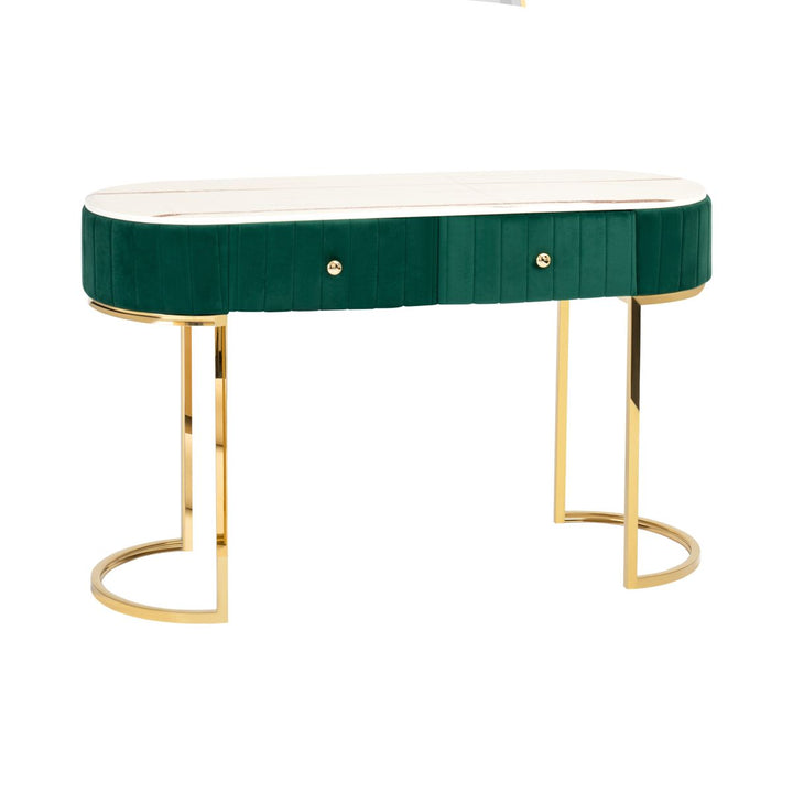 Table de toilette Velours T11 Vert 14