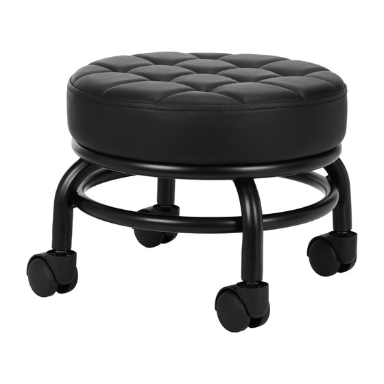 Tabouret à Roulettes Réglable H13 Noir