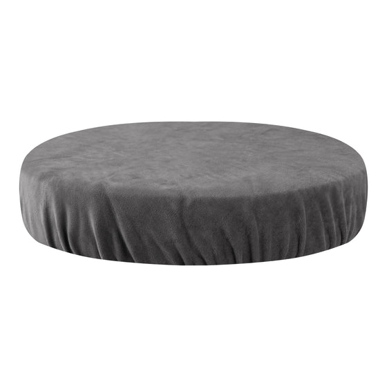 Housse de Petit Siège Velours Gris