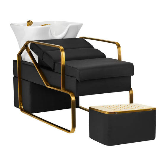 Bac Coiffeur Gabbiano Diana Or Noir