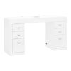 Table Manucure 314 Blanc avec Aspirateur