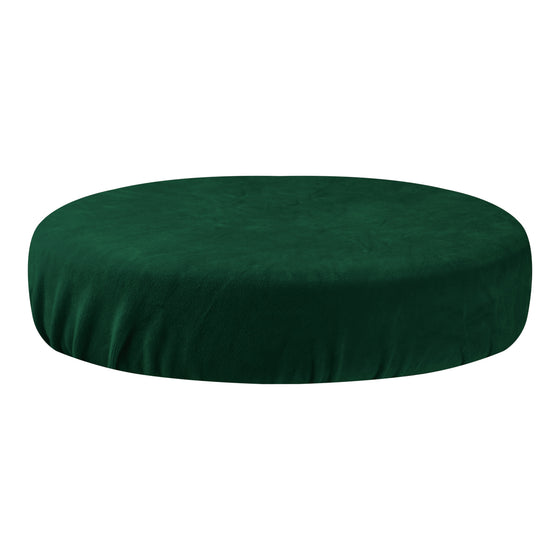 Housse de Petit Siège Velours Vert bouteille