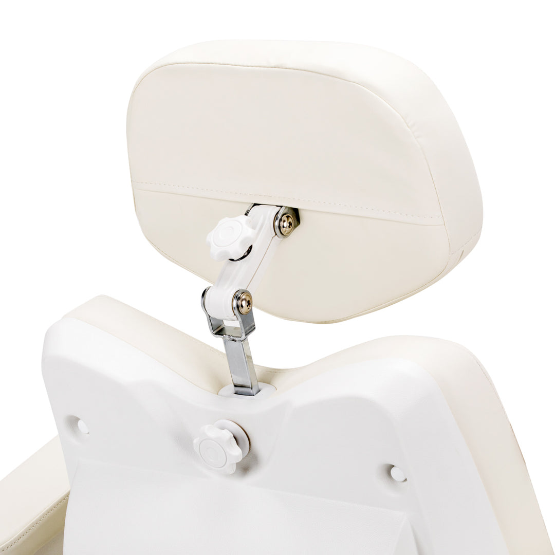 Fauteuil Esthétique Électrique Azzurro Draaibaar 873 Pedi Blanc 12