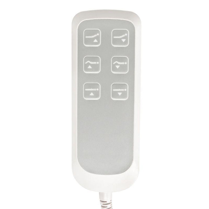 Behandelstoel Elektrisch Lux 273B 3 Wit met Verwarming 9