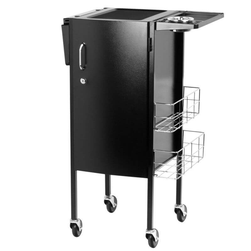 Chariot de Coiffure Gabbiano Deluxe 500 Noir