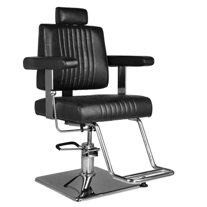 Fauteuil de barbier Hair System SM185 Noir