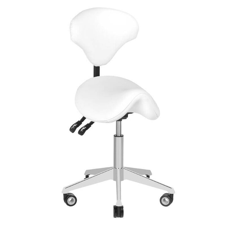 Tabouret de Selle Azzurro 037S Blanc 1